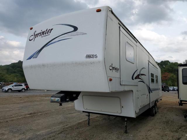 4YDF3502421201118 - 2002 KEYSTONE SPRINTER WHITE photo 2