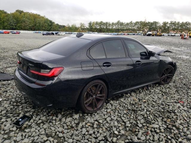 3MW5R7J00M8C12571 - 2021 BMW 330XI BLACK photo 3