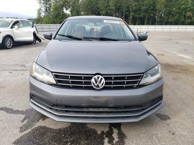 3VW2B7AJXJM261487 - 2018 VOLKSWAGEN JETTA S GRAY photo 5