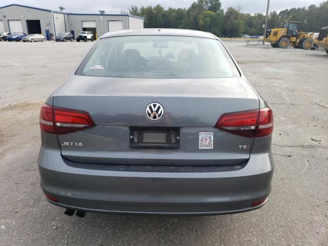 3VW2B7AJXJM261487 - 2018 VOLKSWAGEN JETTA S GRAY photo 6