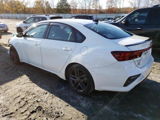 3KPF34ADXLE159260 - 2020 KIA FORTE GT LINE WHITE photo 2