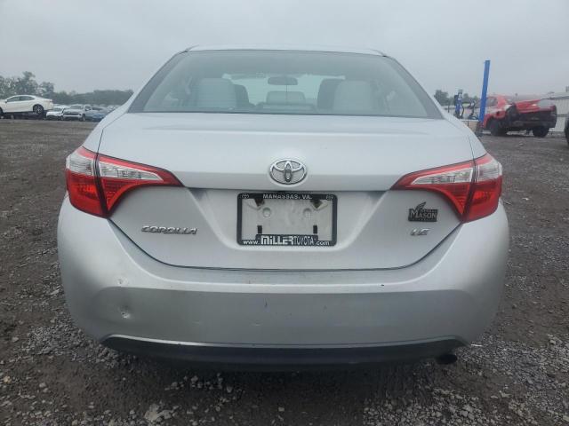 2T1BURHE6GC707024 - 2016 TOYOTA COROLLA L 银色 照片 6