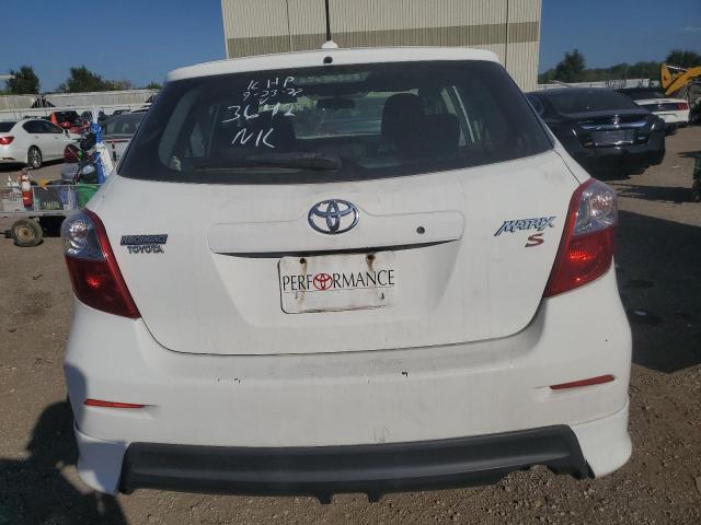 2T1KE40E49C013642 - 2009 TOYOTA COROLLA MA S WHITE photo 6