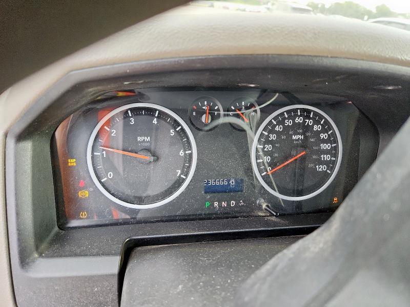 1D3HB18T79S809053 - 2009 DODGE RAM 1500 ნაცრისფერი ფოტო 9