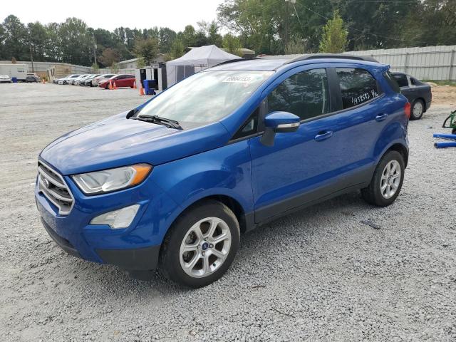 MAJ3S2GE8LC326450 - 2020 FORD ECOSPORT SE BLUE photo 1