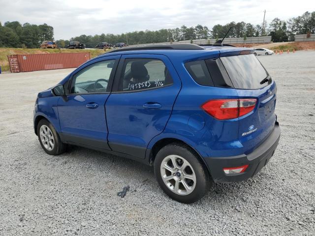 MAJ3S2GE8LC326450 - 2020 FORD ECOSPORT SE BLUE photo 2