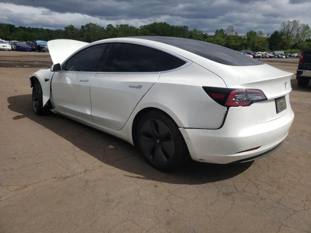 5YJ3E1EB8LF665619 - 2020 TESLA MODEL 3 WHITE photo 2