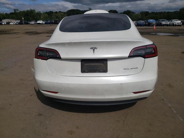 5YJ3E1EB8LF665619 - 2020 TESLA MODEL 3 WHITE photo 6