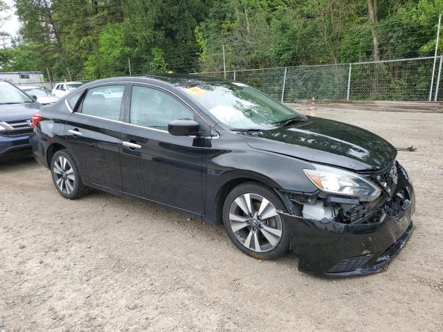 3N1AB7AP0KY299519 - 2019 NISSAN SENTRA S BLACK photo 4