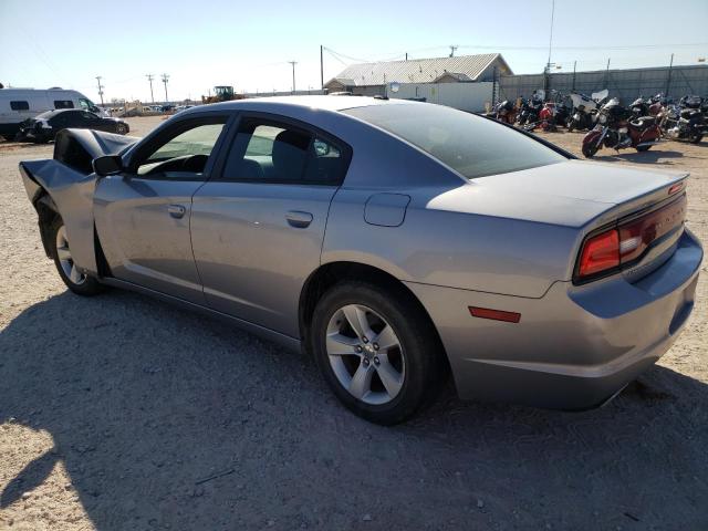 2C3CDXBGXEH147454 - 2014 DODGE CHARGER SE GRAY photo 2