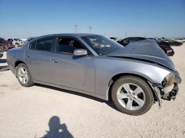 2C3CDXBGXEH147454 - 2014 DODGE CHARGER SE GRAY photo 4