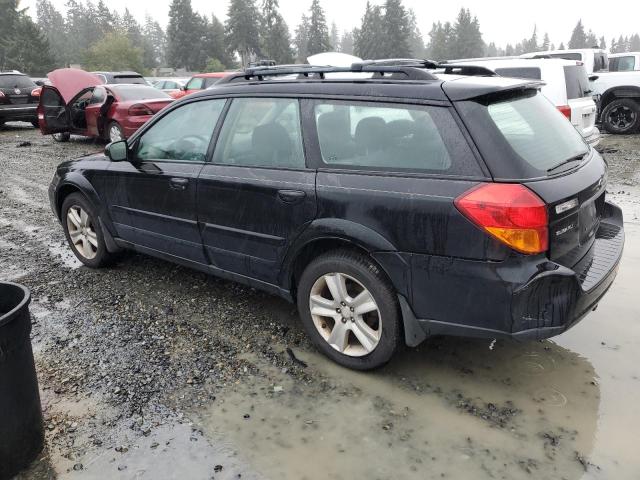 4S4BP84C364326668 - 2006 SUBARU LEGACY OUTBACK 3.0R BLACK photo 2