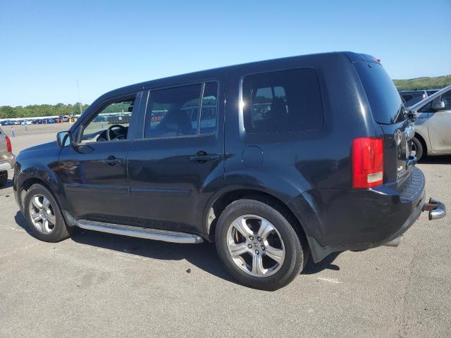 5FNYF4H5XEB035808 - 2014 HONDA PILOT EXL BLACK photo 2