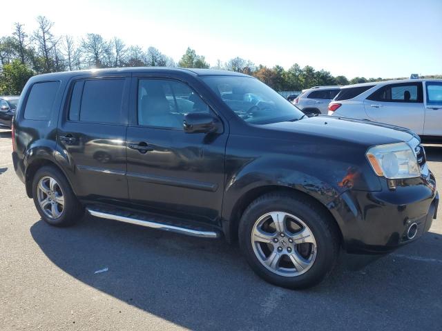 5FNYF4H5XEB035808 - 2014 HONDA PILOT EXL BLACK photo 4