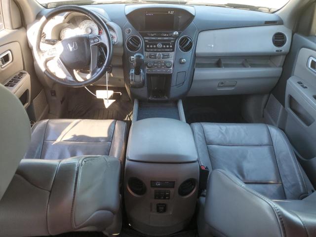 5FNYF4H5XEB035808 - 2014 HONDA PILOT EXL BLACK photo 8