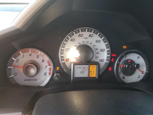 5FNYF4H5XEB035808 - 2014 HONDA PILOT EXL BLACK photo 9