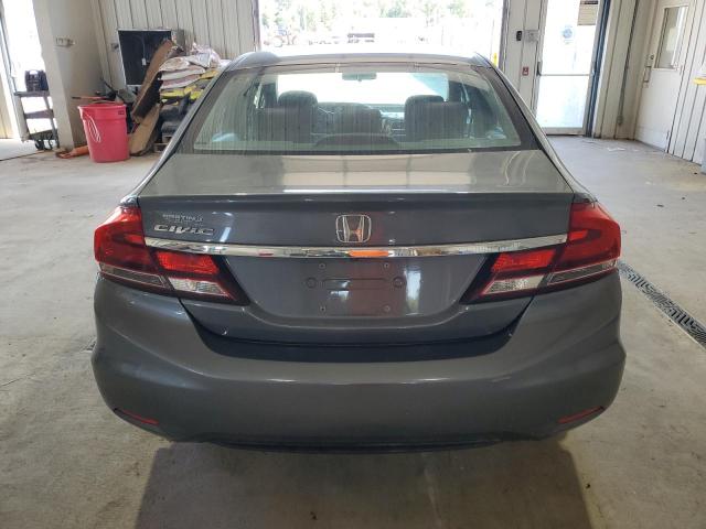 19XFB2F84DE249590 - 2013 HONDA CIVIC EX GRAY photo 6