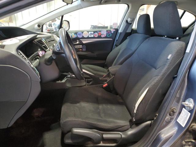 19XFB2F84DE249590 - 2013 HONDA CIVIC EX GRAY photo 7