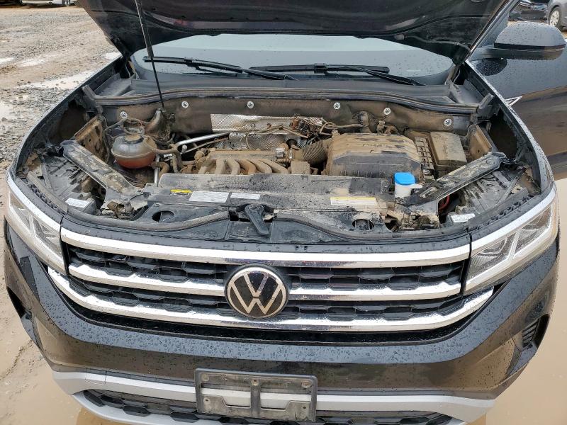 1V2WE2CA0PC213906 - 2023 VOLKSWAGEN ATLAS CROS SE Czarny zdjęcie 12