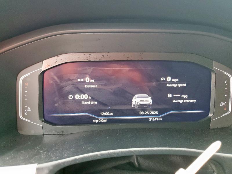 1V2WE2CA0PC213906 - 2023 VOLKSWAGEN ATLAS CROS SE Czarny zdjęcie 9