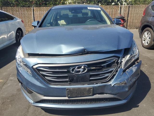 5NPE34AF5HH459627 - 2017 HYUNDAI SONATA SPORT BLUE photo 5