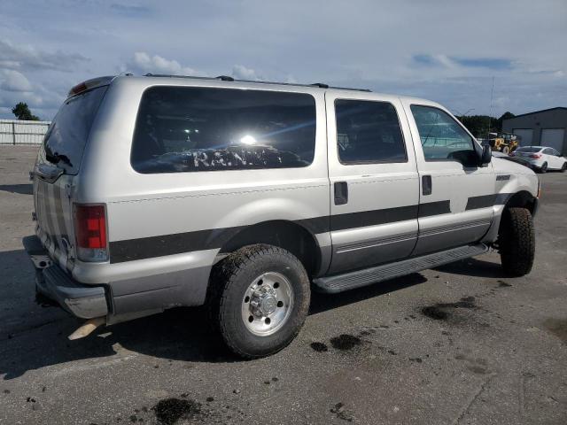 1FMNU41LX4ED58611 - 2004 FORD EXCURSION XLT GRAY photo 3