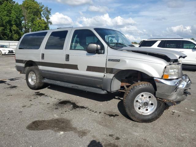 1FMNU41LX4ED58611 - 2004 FORD EXCURSION XLT GRAY photo 4