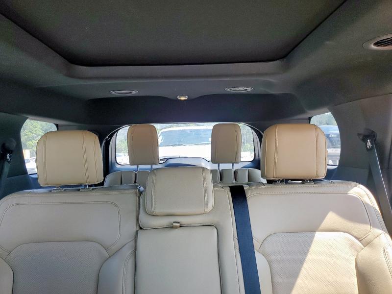 1FM5K7F80GGB39631 - 2016 FORD EXPLORER LIMITED WHITE photo 10