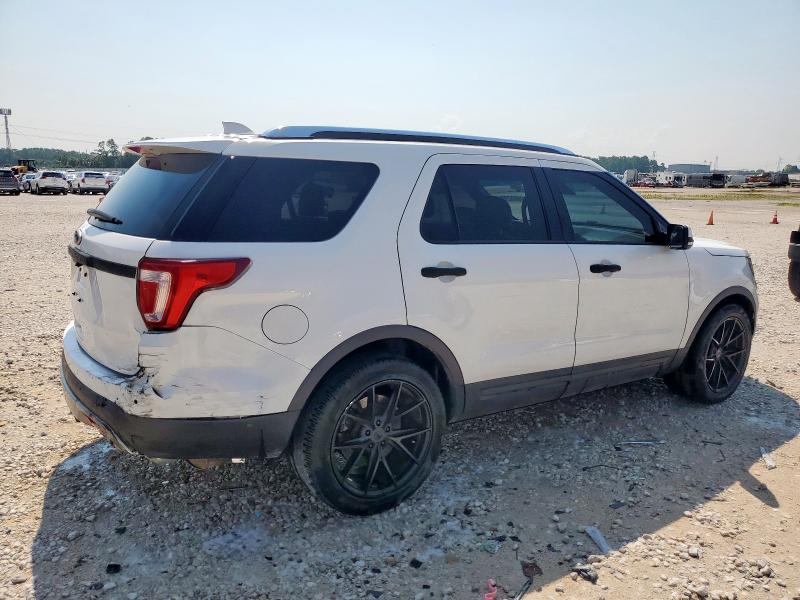 1FM5K7F80GGB39631 - 2016 FORD EXPLORER LIMITED WHITE photo 3