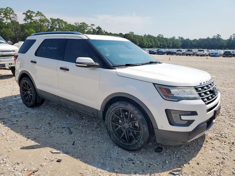 1FM5K7F80GGB39631 - 2016 FORD EXPLORER LIMITED WHITE photo 4