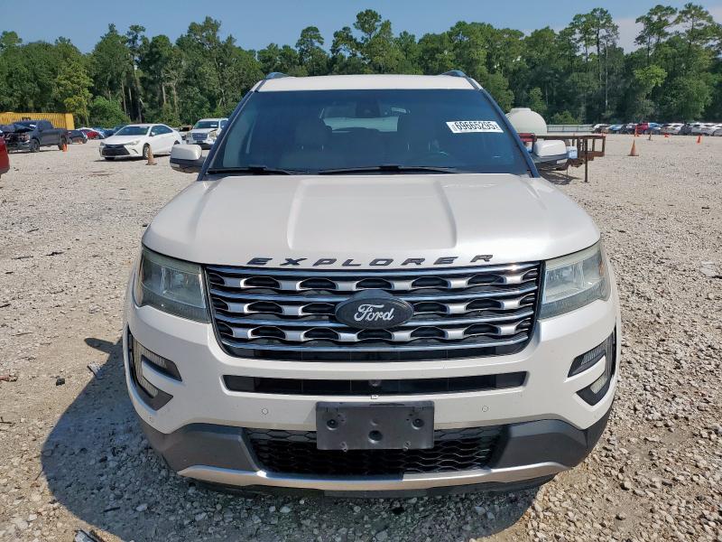 1FM5K7F80GGB39631 - 2016 FORD EXPLORER LIMITED WHITE photo 5
