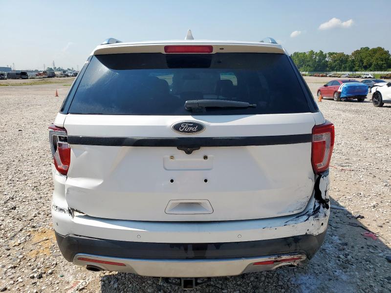 1FM5K7F80GGB39631 - 2016 FORD EXPLORER LIMITED WHITE photo 6