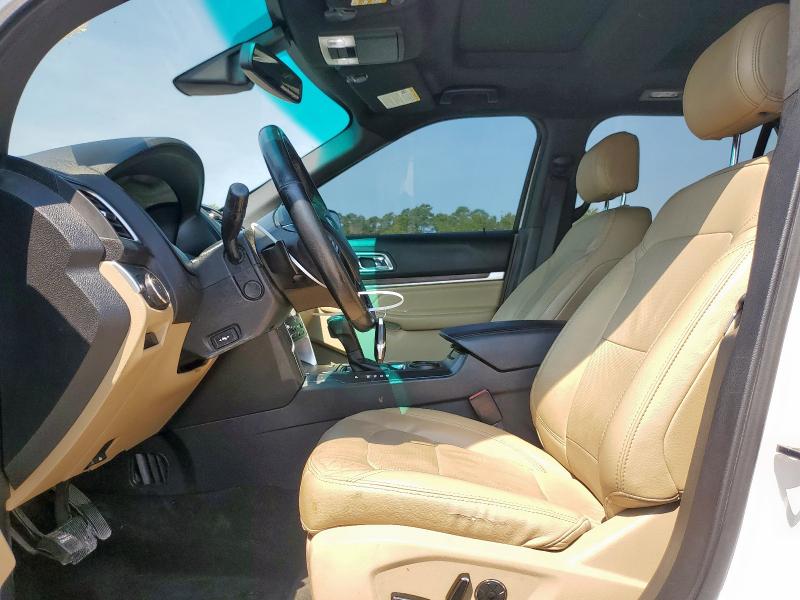 1FM5K7F80GGB39631 - 2016 FORD EXPLORER LIMITED WHITE photo 7