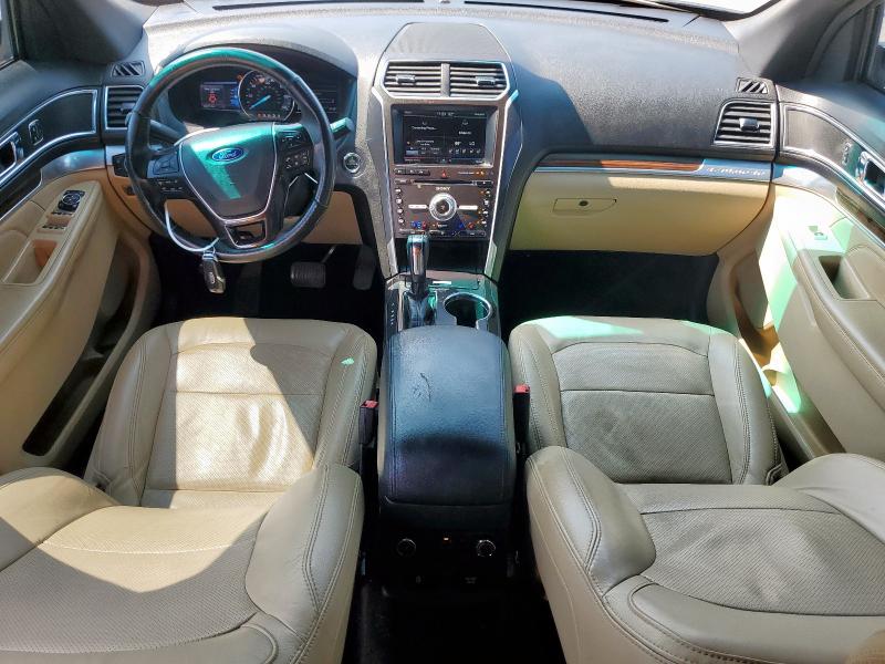 1FM5K7F80GGB39631 - 2016 FORD EXPLORER LIMITED WHITE photo 8