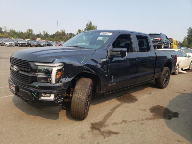 1FTFW7LDXRFA74262 - 2024 FORD F150 PLATINUM BLUE photo 1