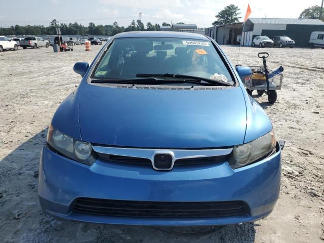 2HGFA165X7H508712 - 2007 HONDA CIVIC LX BLUE photo 5