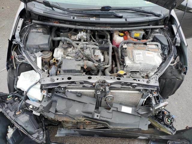 JTDKDTB36E1569085 - 2014 TOYOTA PRIUS C CHARCOAL photo 11