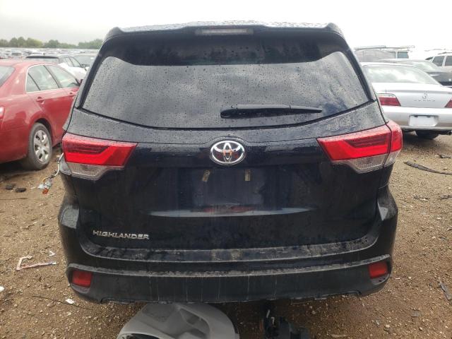 5TDZARFH7KS045670 - 2019 TOYOTA HIGHLANDER LE BLACK photo 6