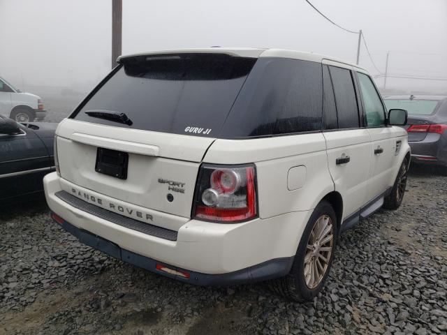 SALSF2D48AA226467 - 2010 LAND ROVER RANGE ROVE HSE WHITE photo 4
