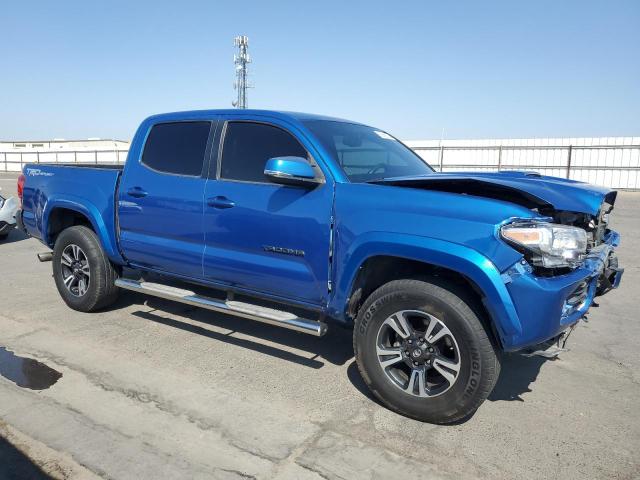 5TFAZ5CN6HX037295 - 2017 TOYOTA TACOMA DOUBLE CAB BLUE photo 4