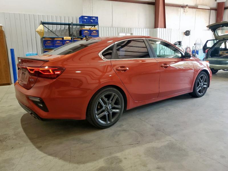 3KPF54AD2KE060442 - 2019 KIA FORTE EX ნარინჯისფერი ფოტო 3