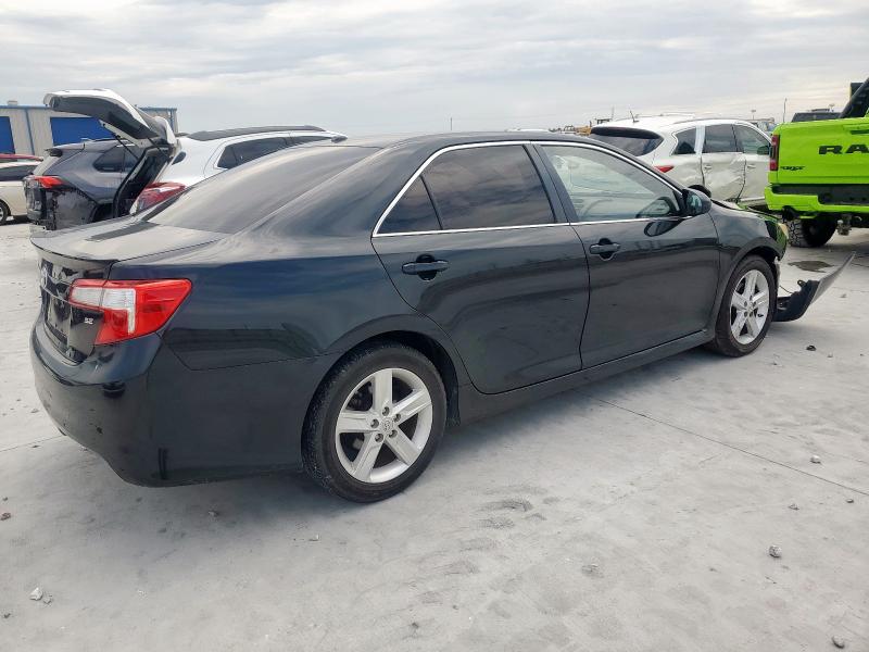 4T1BF1FK7CU078595 - 2012 TOYOTA CAMRY BASE BLACK photo 3