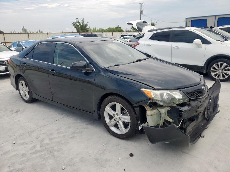 4T1BF1FK7CU078595 - 2012 TOYOTA CAMRY BASE BLACK photo 4