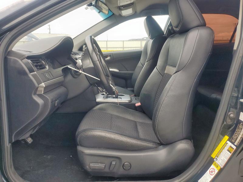 4T1BF1FK7CU078595 - 2012 TOYOTA CAMRY BASE BLACK photo 7