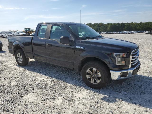 1FTEX1C80FFC02979 - 2015 FORD F150 SUPER CAB BLACK photo 4