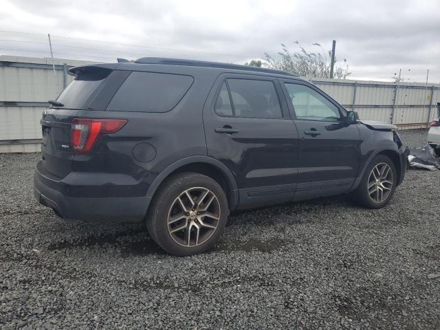 1FM5K8GTXGGB69213 - 2016 FORD EXPLORER SPORT BLACK photo 3