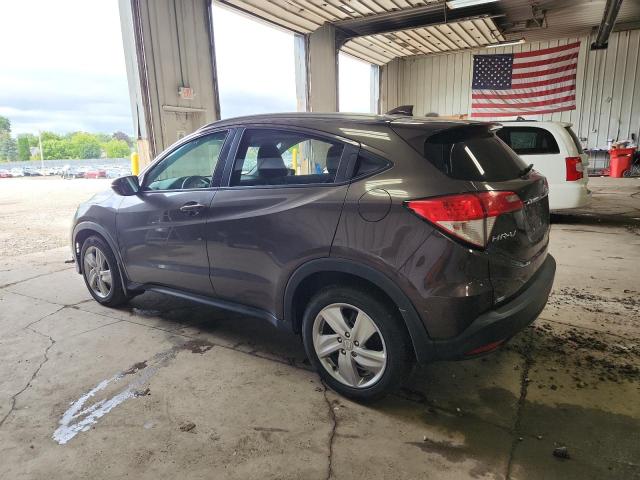 3CZRU6H57KM709047 - 2019 HONDA HR-V EX იასამნისფერი ფოტო 2
