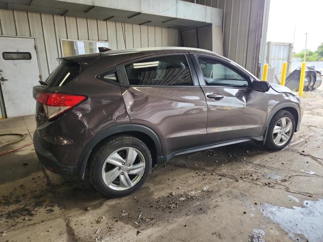 3CZRU6H57KM709047 - 2019 HONDA HR-V EX იასამნისფერი ფოტო 3