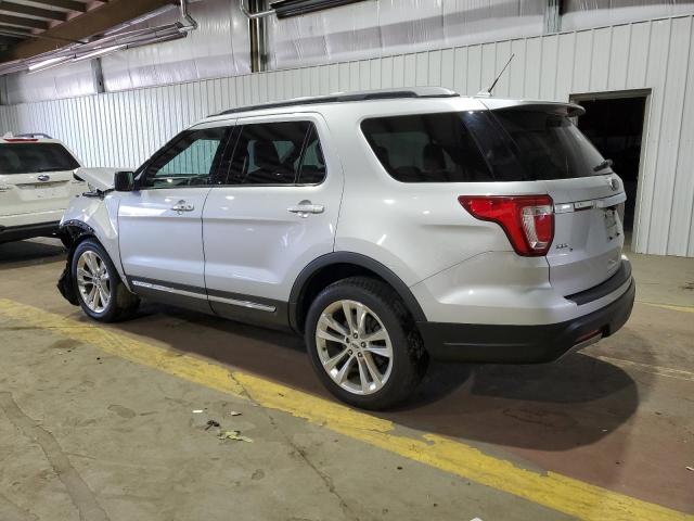 1FM5K8D84KGA57127 - 2019 FORD EXPLORER XLT 银色 照片 2