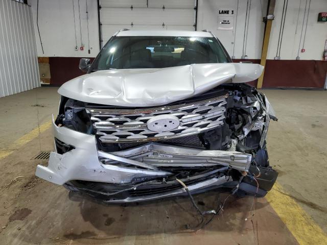 1FM5K8D84KGA57127 - 2019 FORD EXPLORER XLT 银色 照片 5